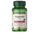 NATURE'S BOUNTY-MAGNÉSIO 250 mg 100 comprimidos-DrShampoo - Perfumaria e Cosmética